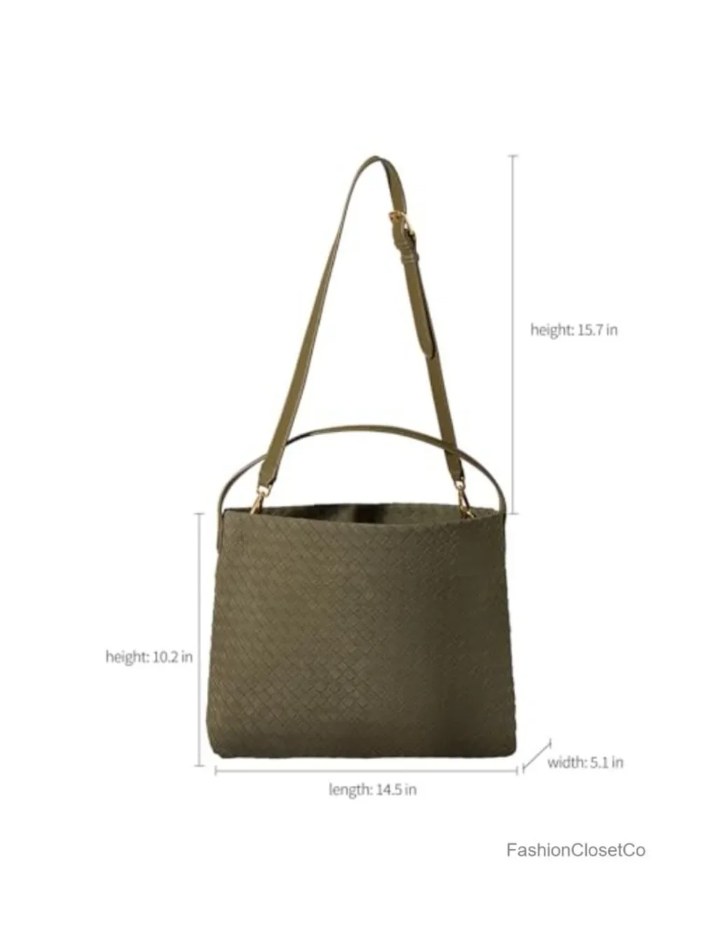 Suede Hobo Bag Hand-Woven Casual Tote Shoulder Bag